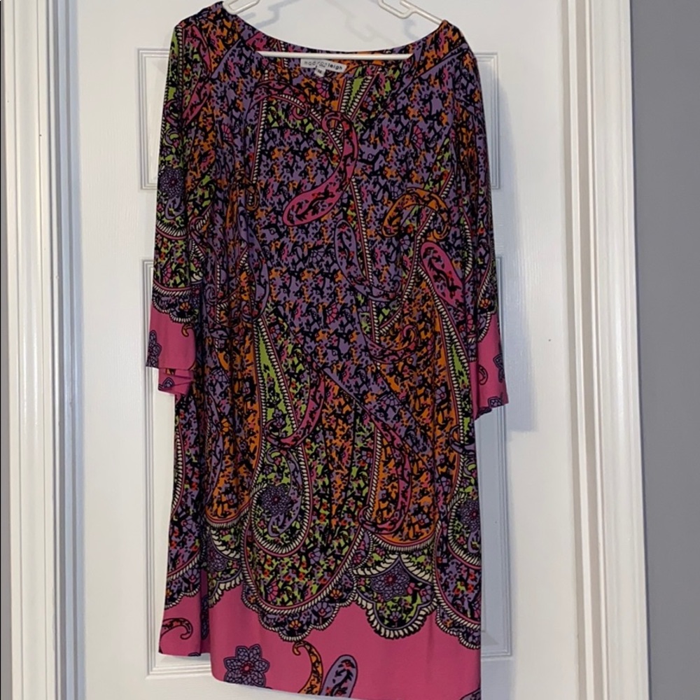 Fun patterned dress!